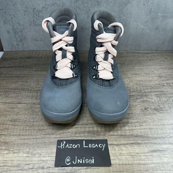 Keds~Women’s~Gray WaterResistant Boot w/ Thinsulate High Top~Size 6 - Picture 3 of 10